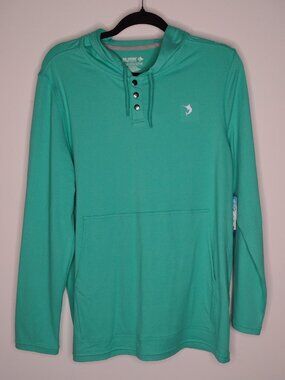 NWT Reel Legends Boy's Green/Atlantis Hoodie Size XL(16)